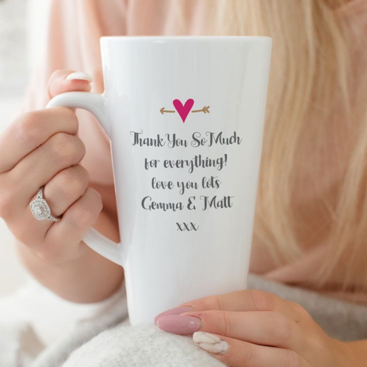 Personalised Mother Of The Bride Latte Mug product image