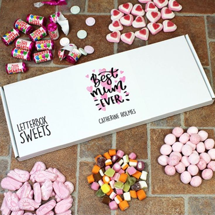 Personalised Best Mum Ever - Letterbox Sweets product image