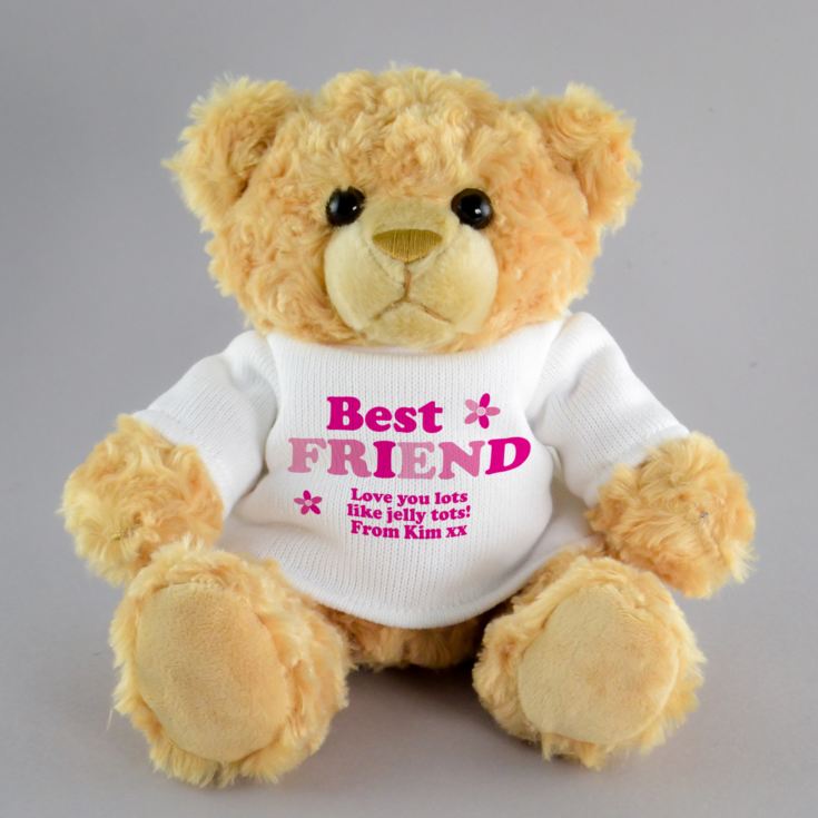 Personalised Best Friend Teddy Bear product image