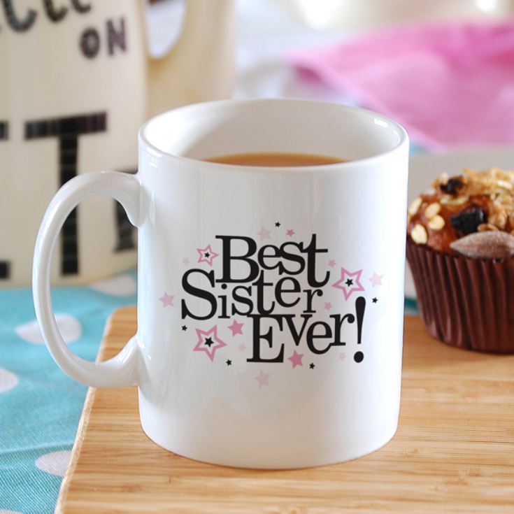 Best Sister Ever Personalised Mug product image