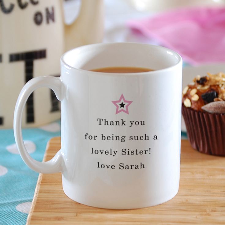 Best Sister Ever Personalised Mug product image