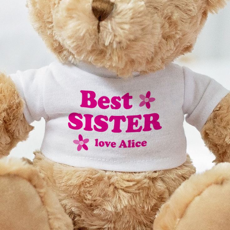 Personalised Sister Teddy Bear product image