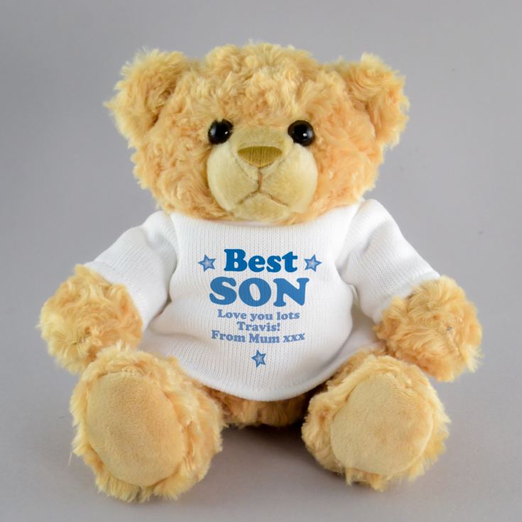 Personalised Best Son Teddy Bear product image