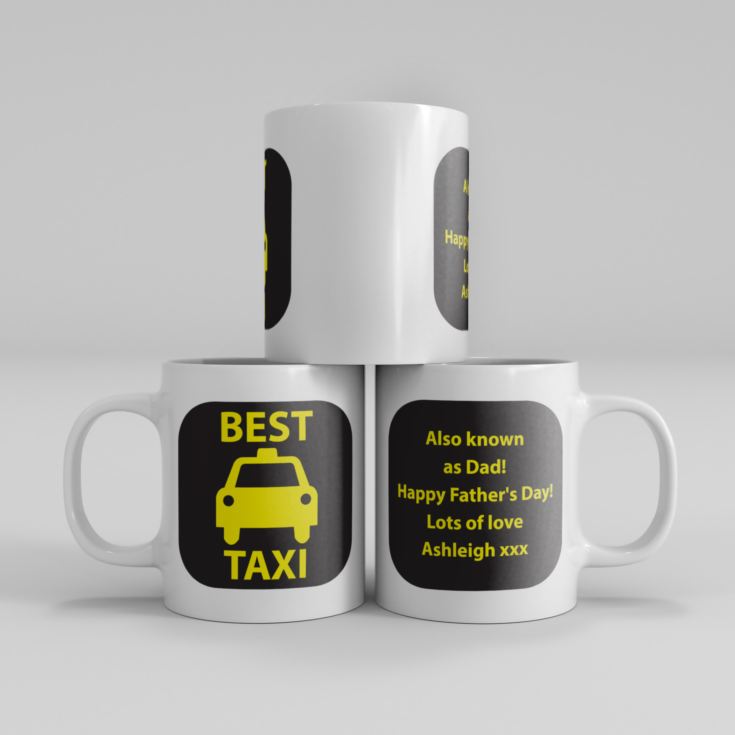 Best Taxi Personalised Mug product image