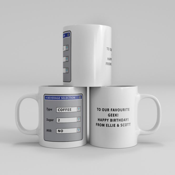 Personalised Beverage Selection Mug product image