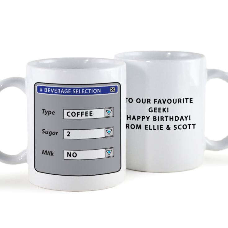 Personalised Beverage Selection Mug product image