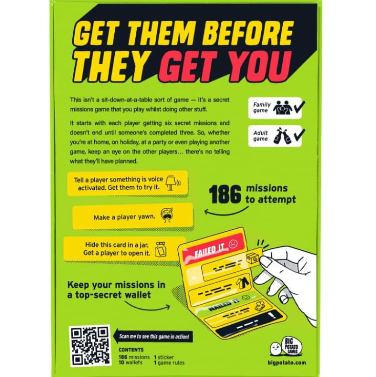 Don't Get Got - Secret Missions Party Game product image