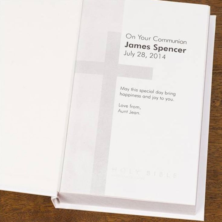 Personalised Bible - King James Edition product image