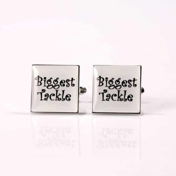Biggest Tackle Personalised Cufflinks product image