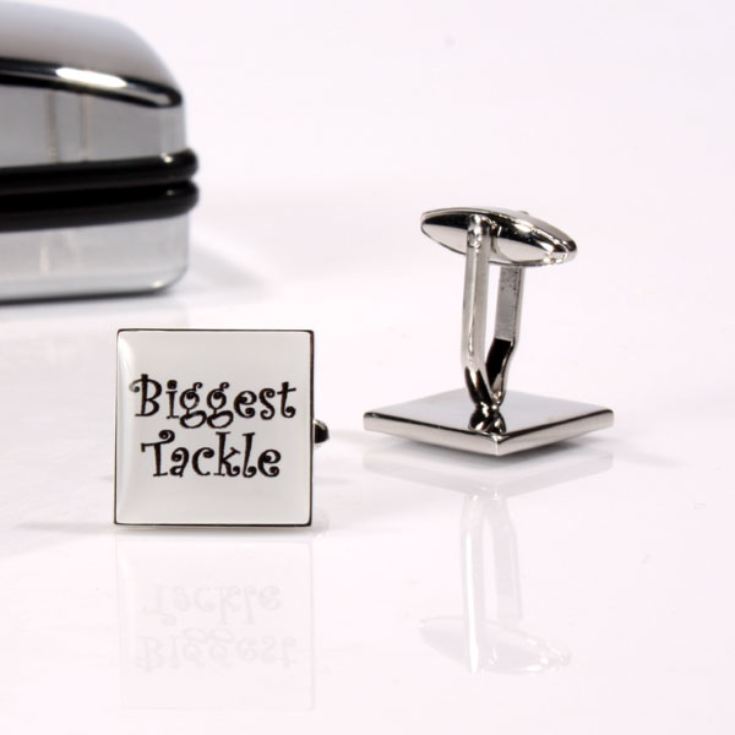 Biggest Tackle Personalised Cufflinks product image
