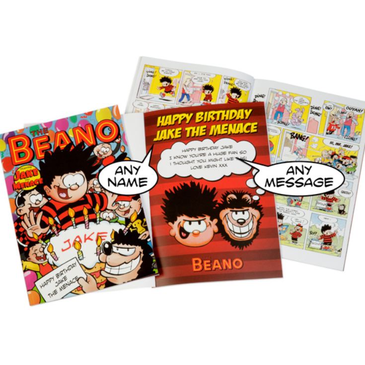 Personalised Beano Happy Birthday Book product image