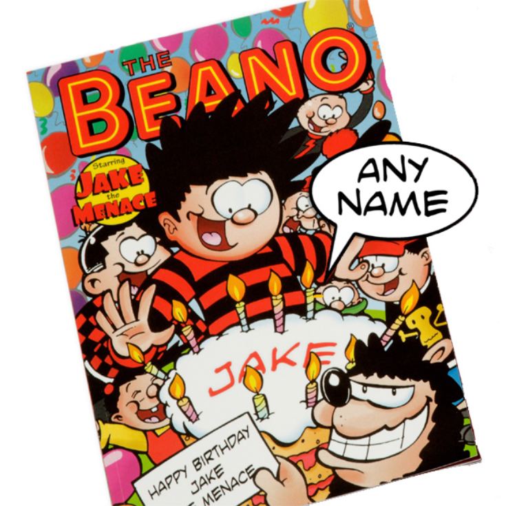 Personalised Beano Happy Birthday Book product image