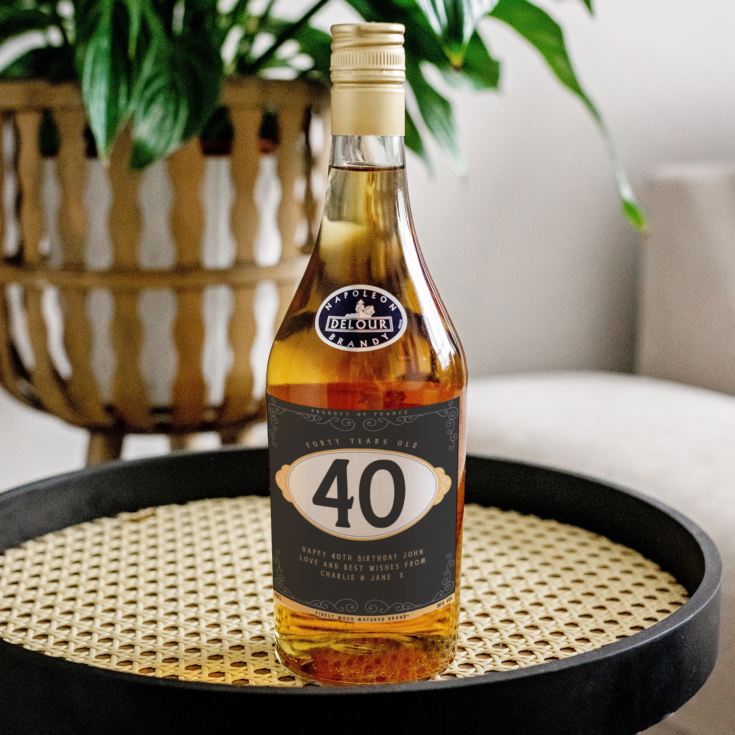 Personalised Birthday Brandy product image