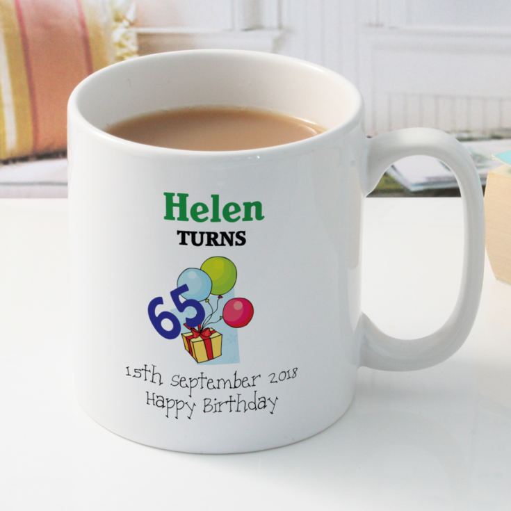 Personalised Happy Birthday Mug | The Gift Experience
