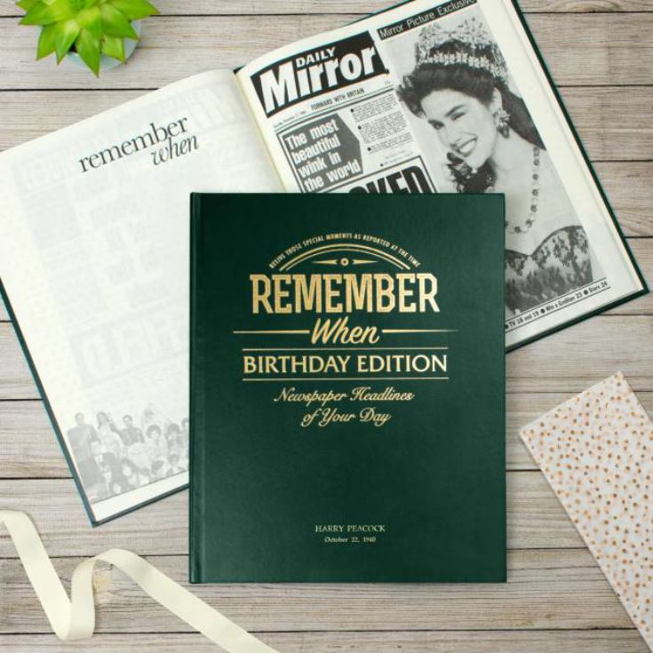 Personalised 18th Birthday Newspaper Book product image