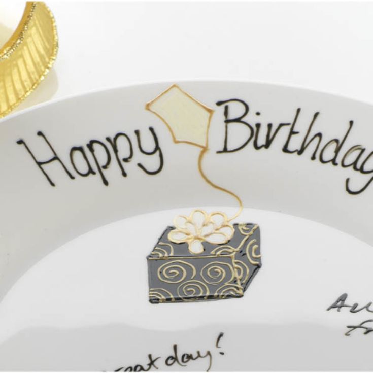 Birthday Celebration Signing Plate product image