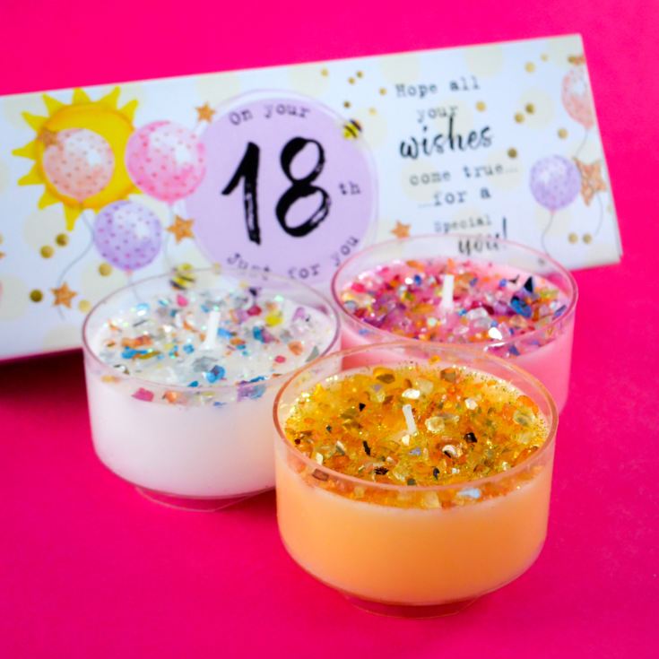 Age 18 Luxury Scented Tealight Candles Gift Set product image