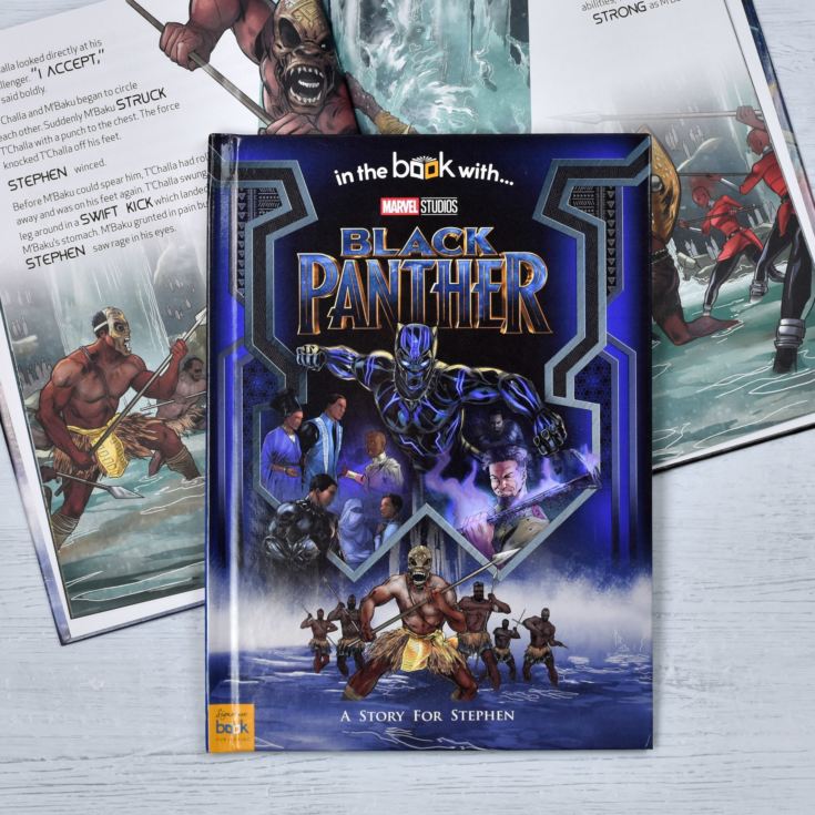 Black Panther Personalised Marvel Story Book product image