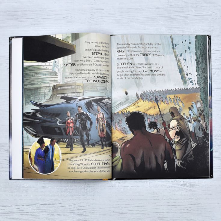 Black Panther Personalised Marvel Story Book product image
