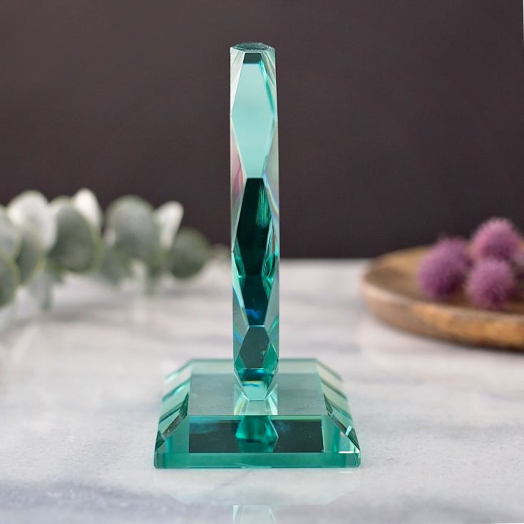 Personalised Graduation Glass Octagon Award product image
