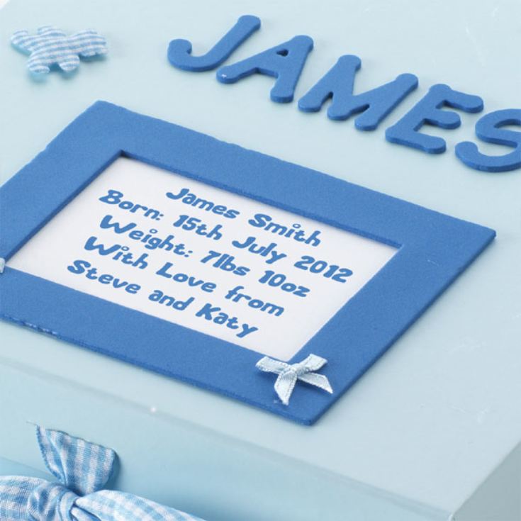 Handmade Personalised Baby Memory Box product image