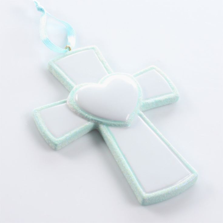 Personalised Cross Hanging Ornament product image