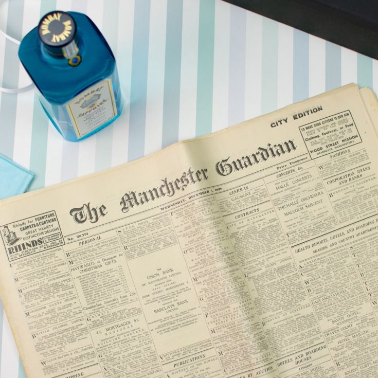 Bombay Sapphire Gin and Original Newspaper product image
