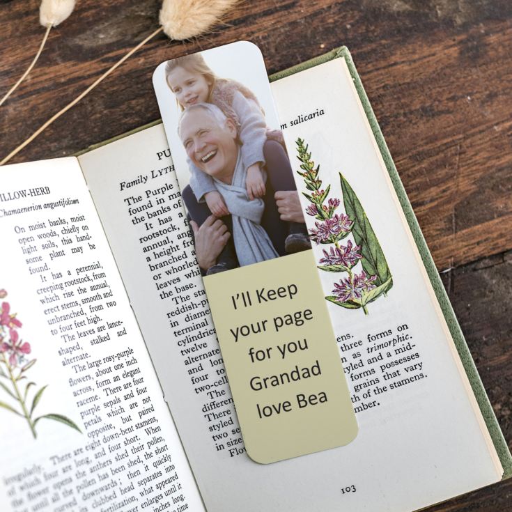 Personalised Photo Bookmark product image