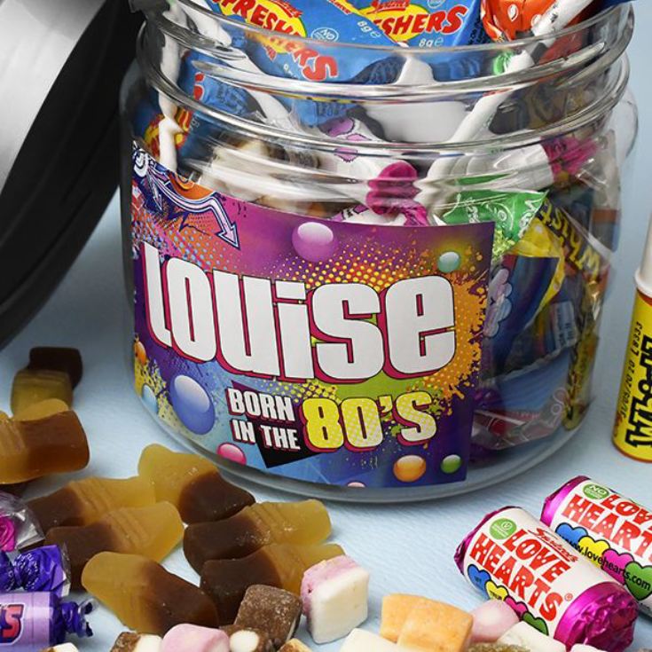 Born In The 80's - Retro Sweet Taster Jar product image