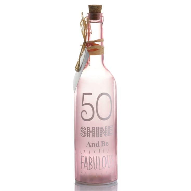 50th Birthday Starlight Bottle product image