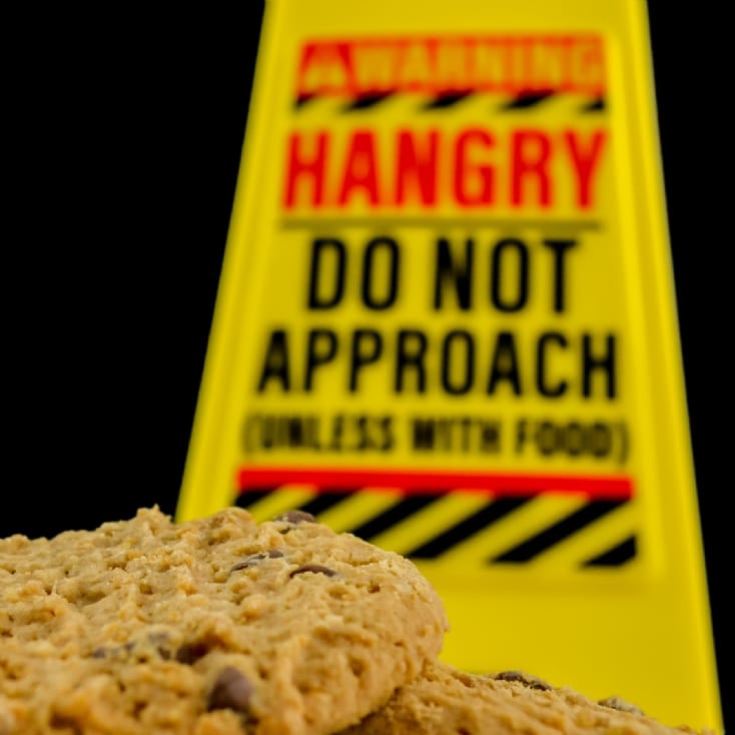 Hangry Desk Warning Sign product image