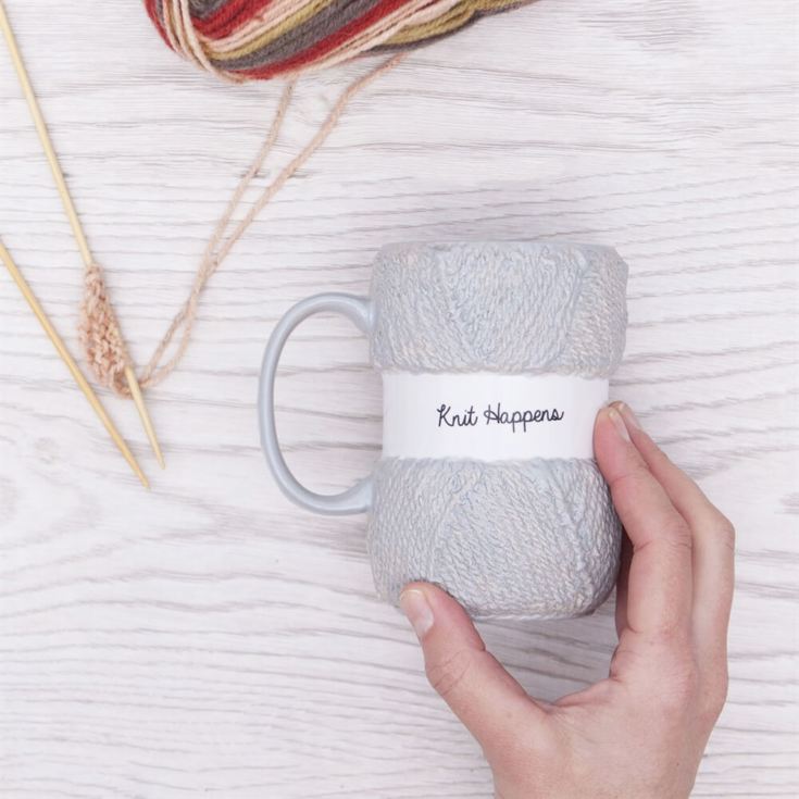 Knit Happens Knitting Mug