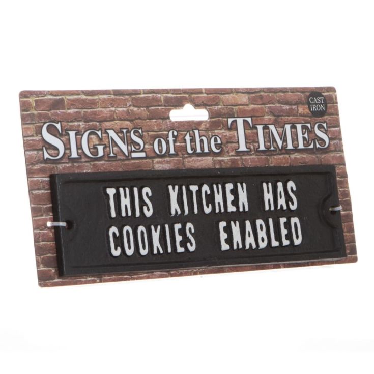 Kitchen Cookies Retro Wall Plaque product image