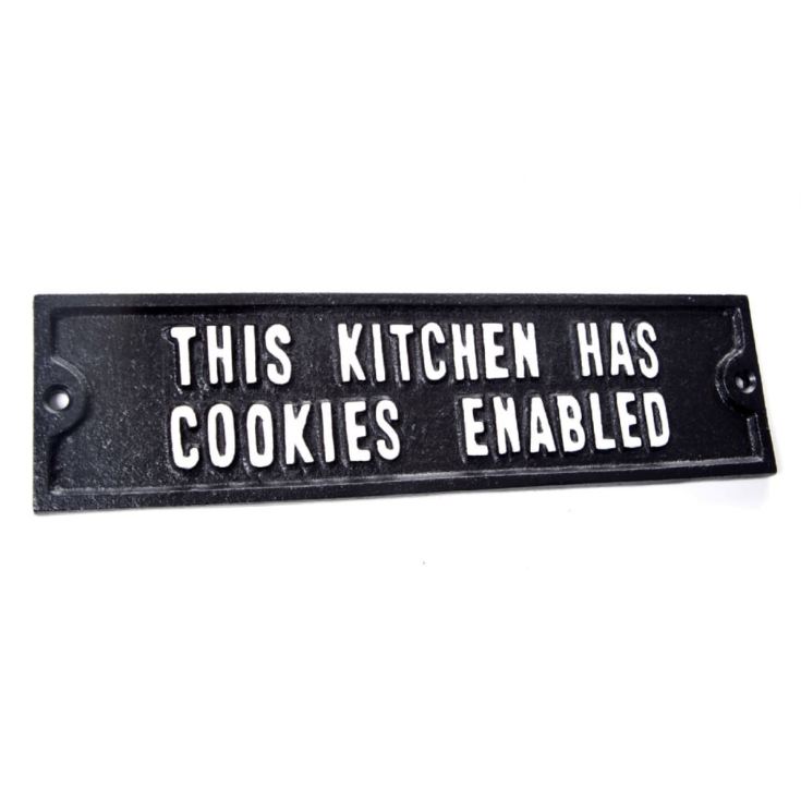 Kitchen Cookies Retro Wall Plaque product image