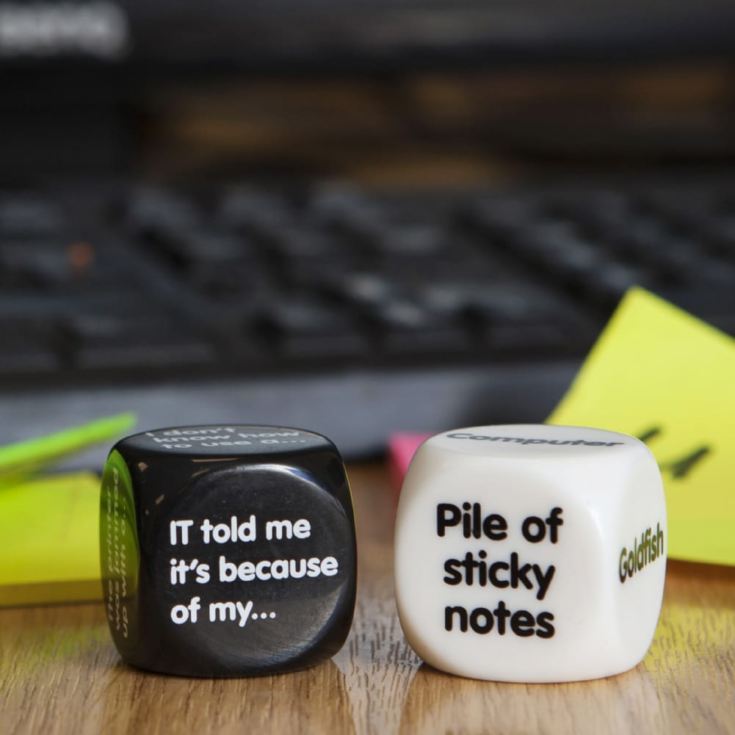 Office Excuses Decision Dice product image