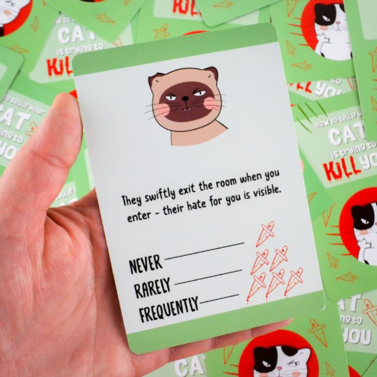 Is Your Cat Trying to Kill You Card Game product image