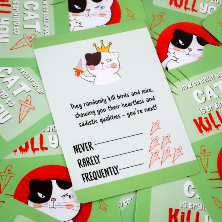 Is Your Cat Trying to Kill You Card Game product image
