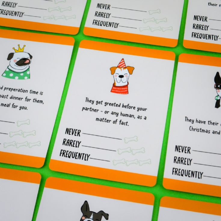 Is Your Dog Spoiled Card Game product image