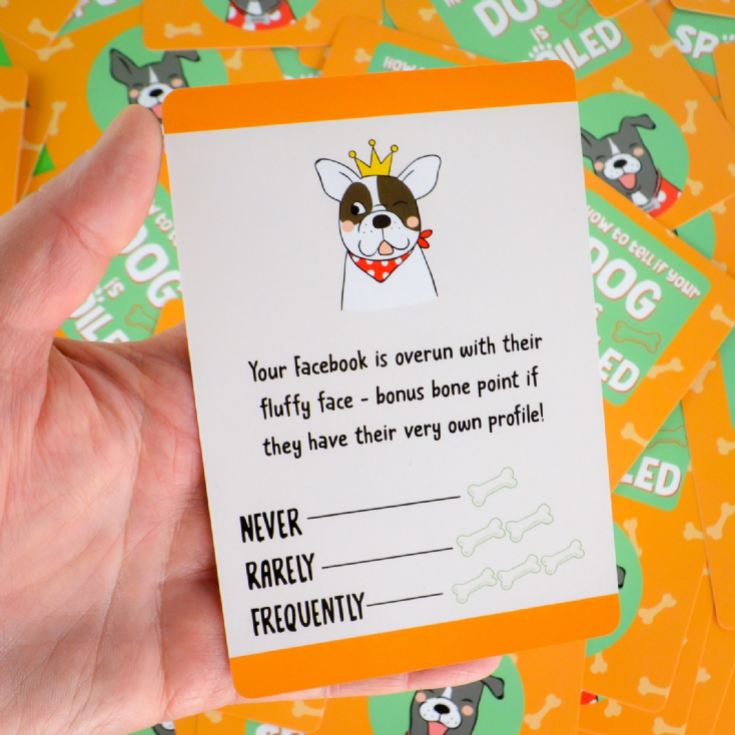 Is Your Dog Spoiled Card Game product image