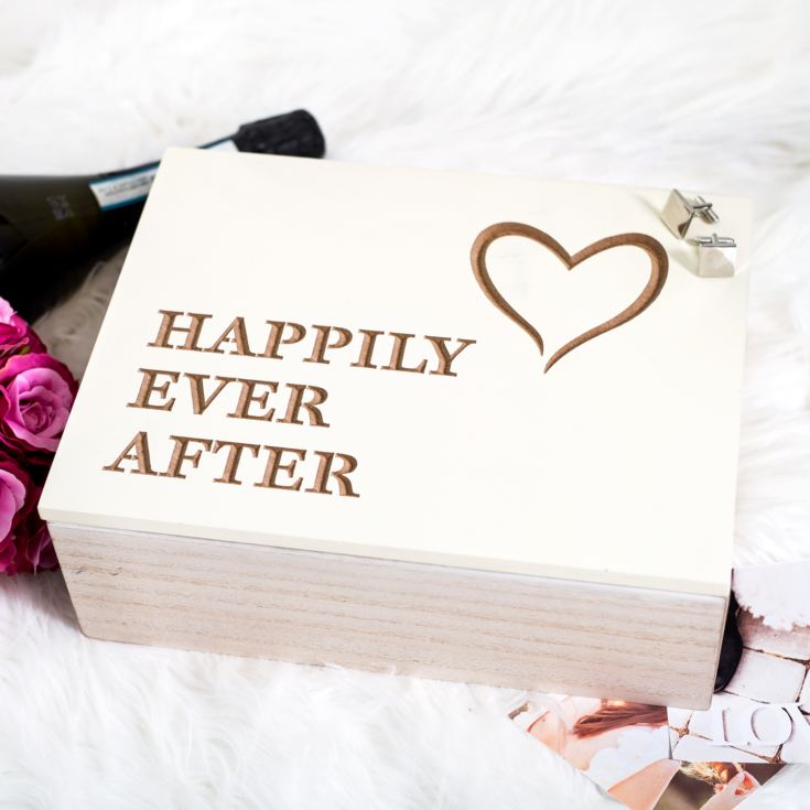 Personalised Happily Ever After Keepsake Box product image