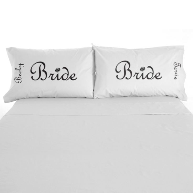 Bride and Bride Pillow Cases product image