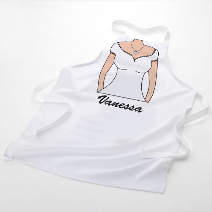 Personalised Novelty Bride & Groom Aprons product image