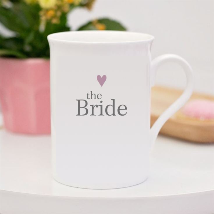 Personalised Bride Bone China Mug product image