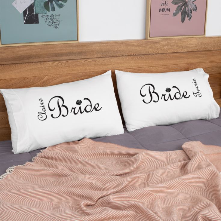 Bride and Bride Pillow Cases product image