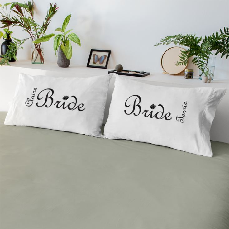 Bride and Bride Pillow Cases product image