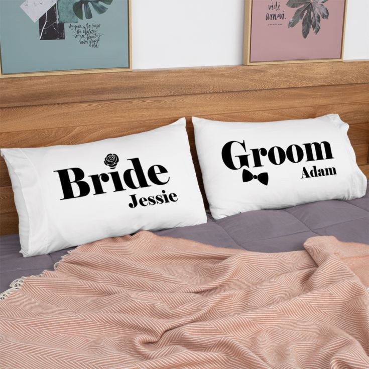 Bride & Groom Pillowcases product image