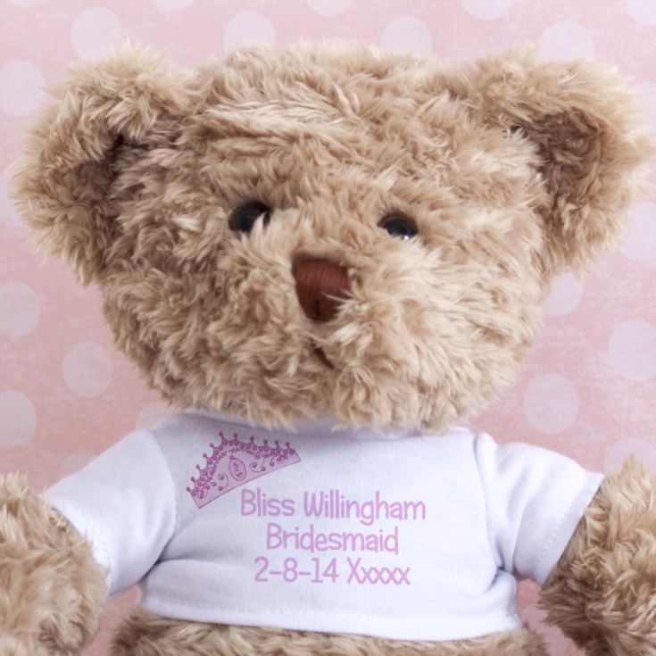 Bridesmaid Message Bear product image