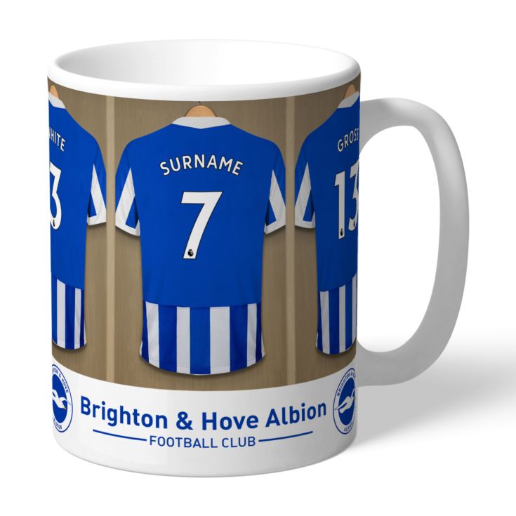 Personalised Brighton & Hove Albion FC Dressing Room Mug product image