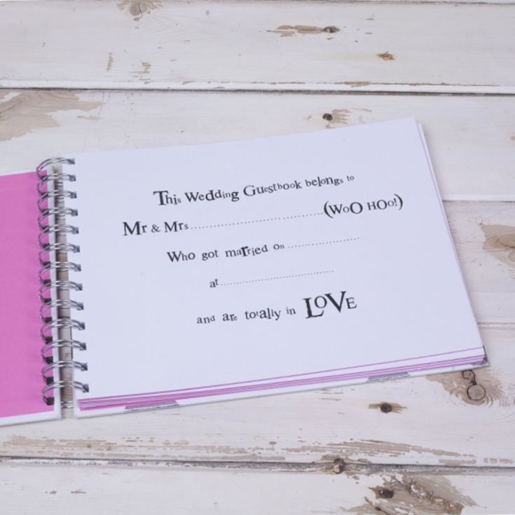 You & Me And All Our Lovely Wedding Guests Guestbook product image