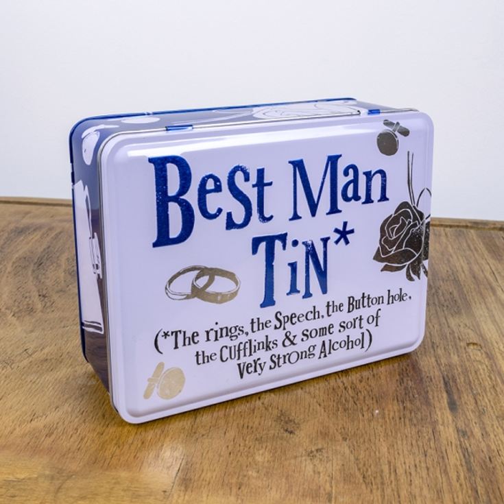 Best Man Keepsake Tin product image